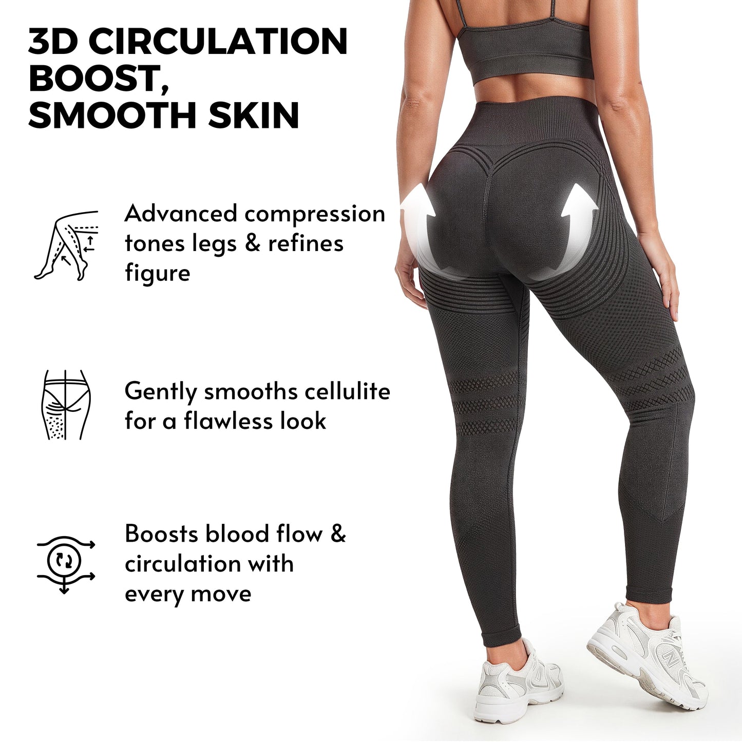 Legging Anti-Cellulite Sculptant 3D